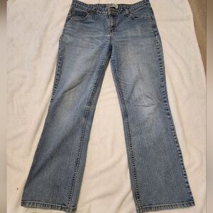 Signature Levi Strauss & Co. Mid-Rise Bootcut Jeans Misses 12 Short Denim Pants